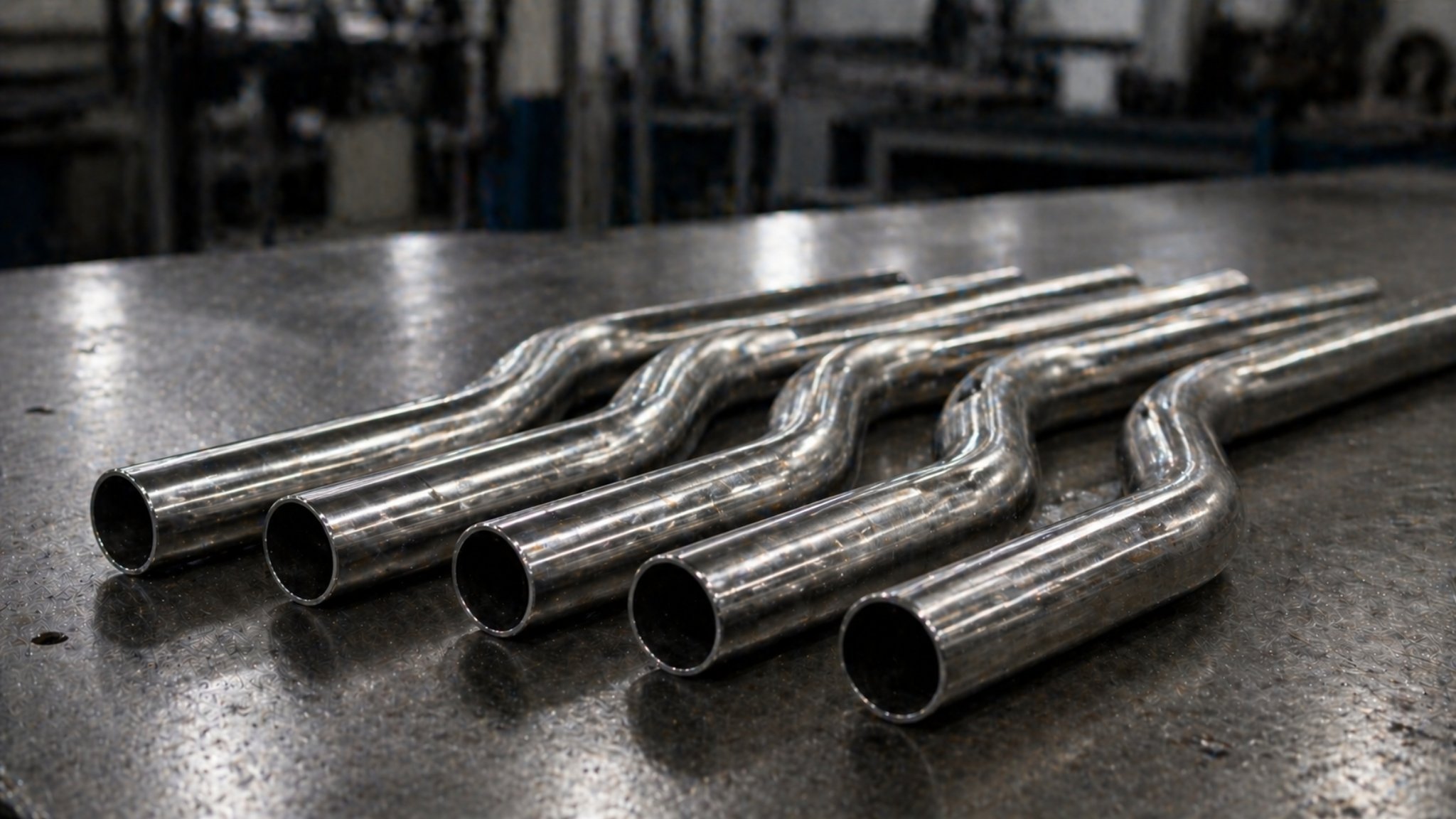 Cintrage de tubes à Maurepas